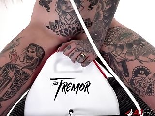 Tattooed Amber Luke Rails The Tremor For The First-ever Time