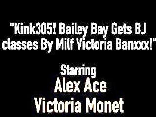 Kink305! Bailey Bay Gets Bj Classes By Cougar Victoria Banxxx!